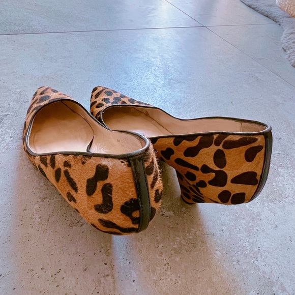 Leopard pony hair kitten heels by Halogen - Picture 2 of 4